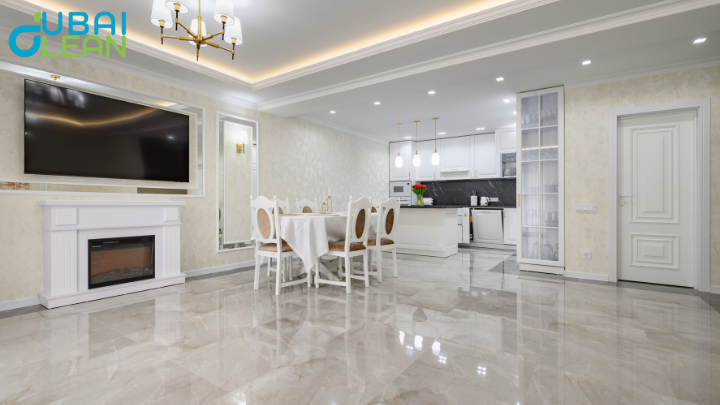 maintaining polished marble floors