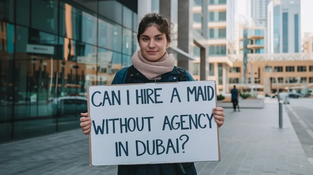 can i hire a maid without agency in Dubai?