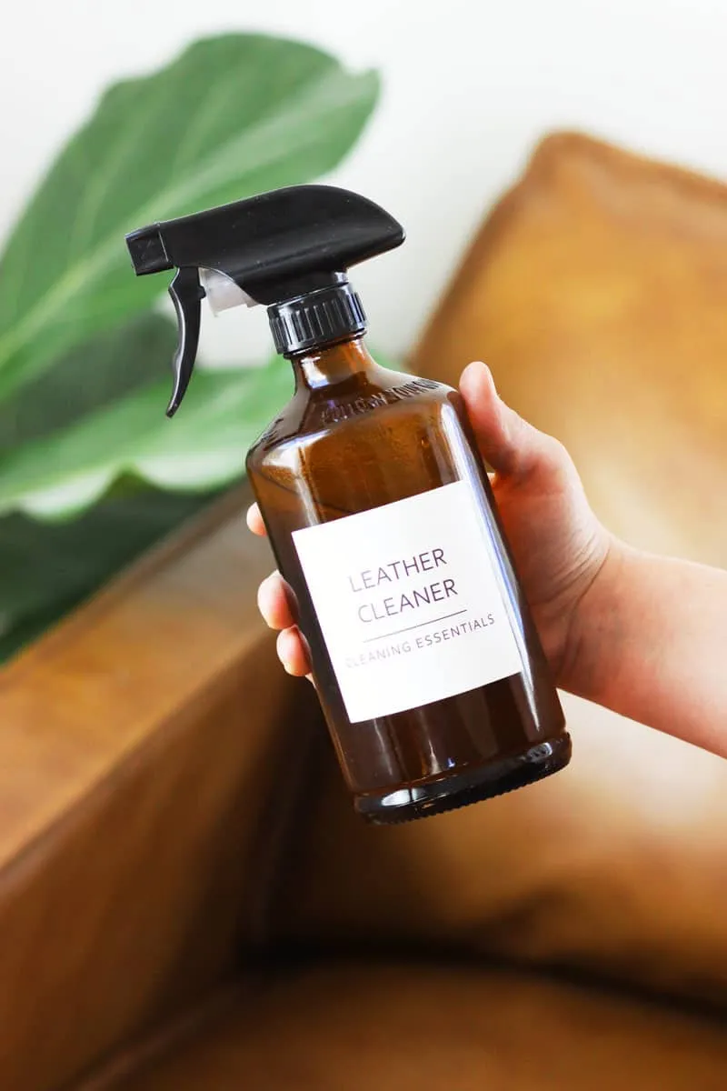 leather couch cleaner homemade