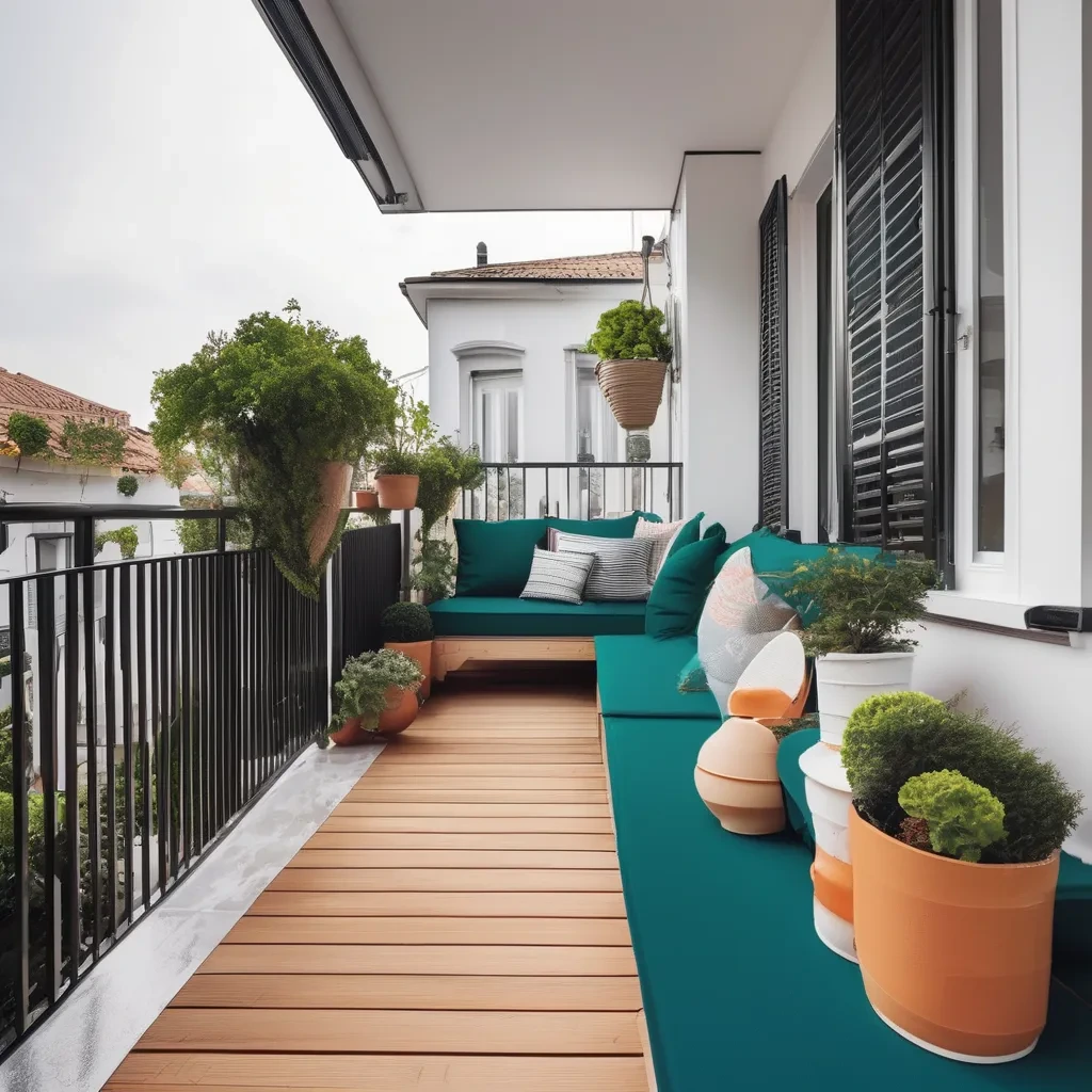Balcony cleaning
