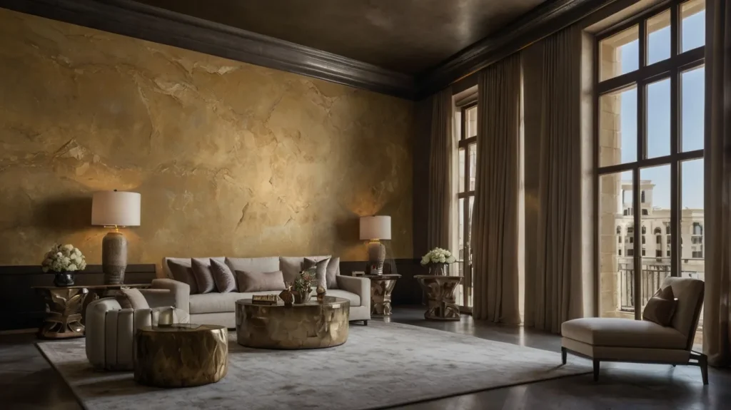 Popular Applications of Venetian Plaster in Dubai Homes