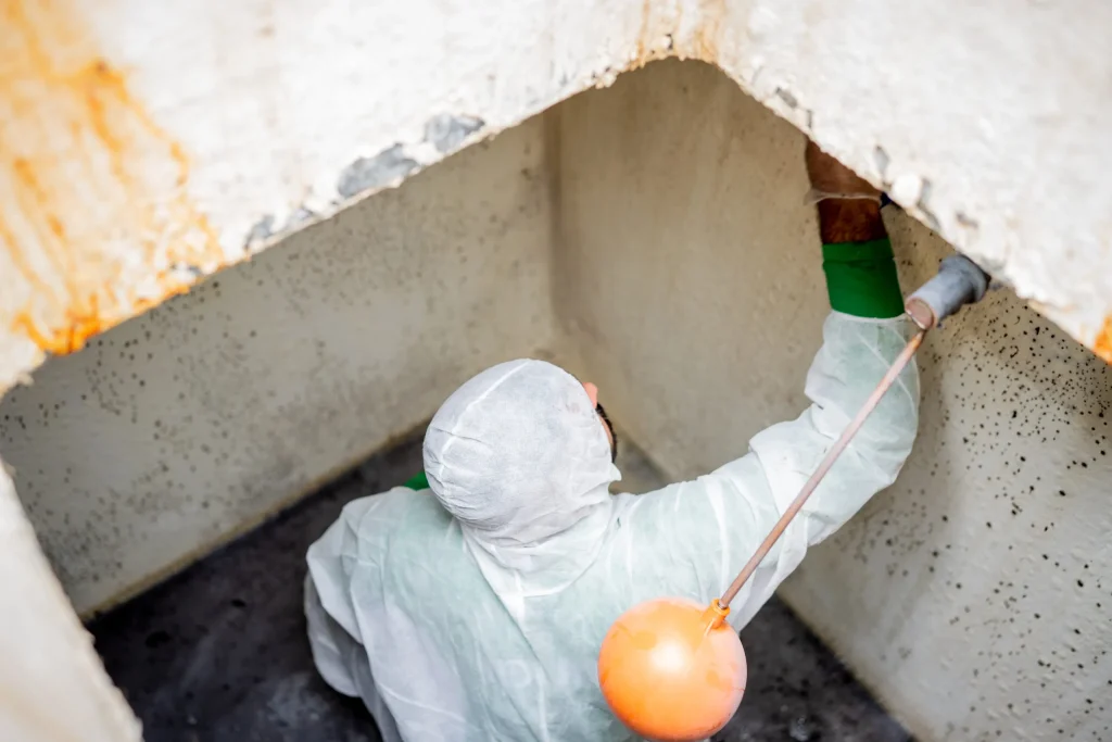 water tank cleaning