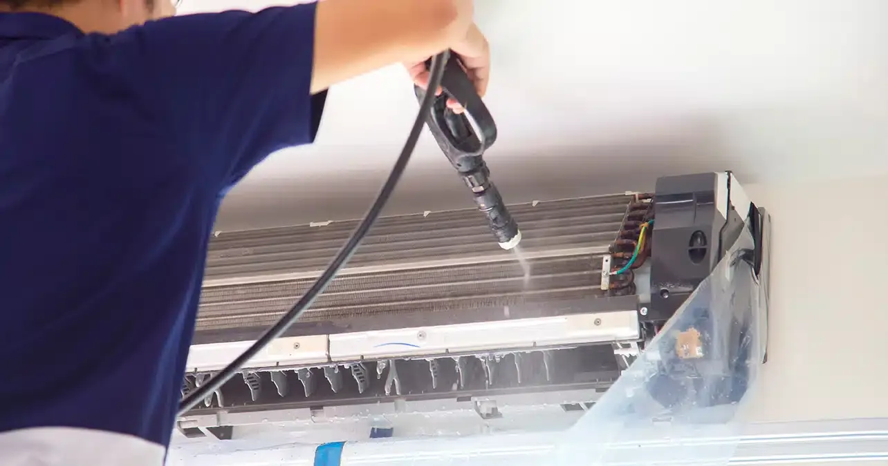 Inside AC Coil Cleaning Dubai