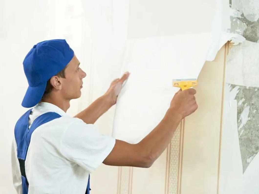 What can I use to fix wallpaper?
