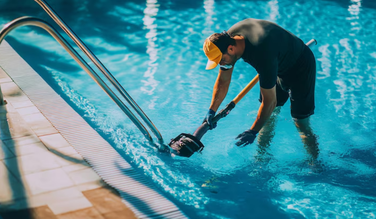 swimming pool cleaning tools 