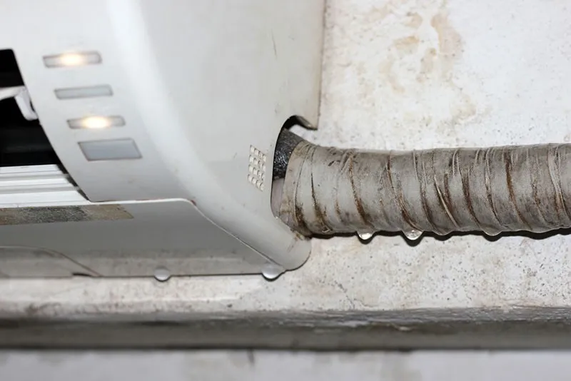 ac leaking water