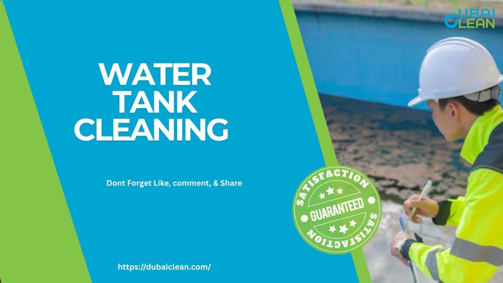Professional water tank cleaning service in Dubai ensuring clean and safe water supply.