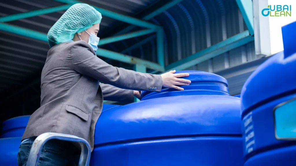 water tank cleaning