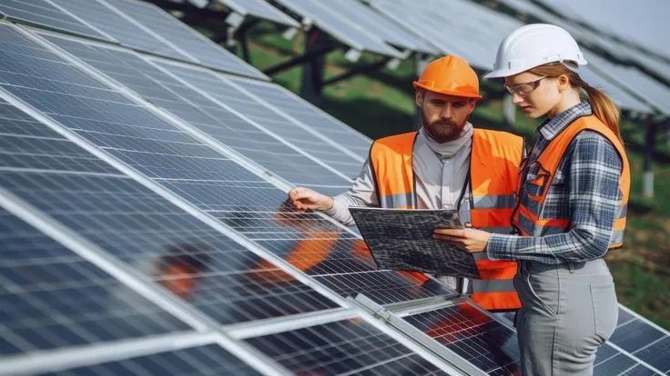 What is the best way to clean a solar panel?