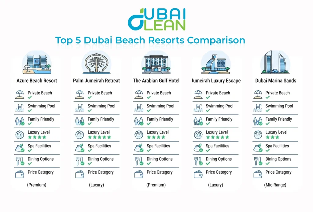 Best Beach Resorts in Dubai