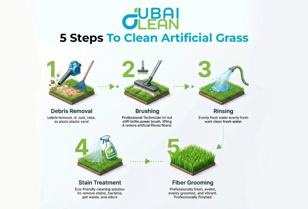 Artificial Grass Cleaning Info