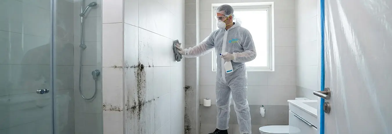 Bathroom Mold on Tiles Walls