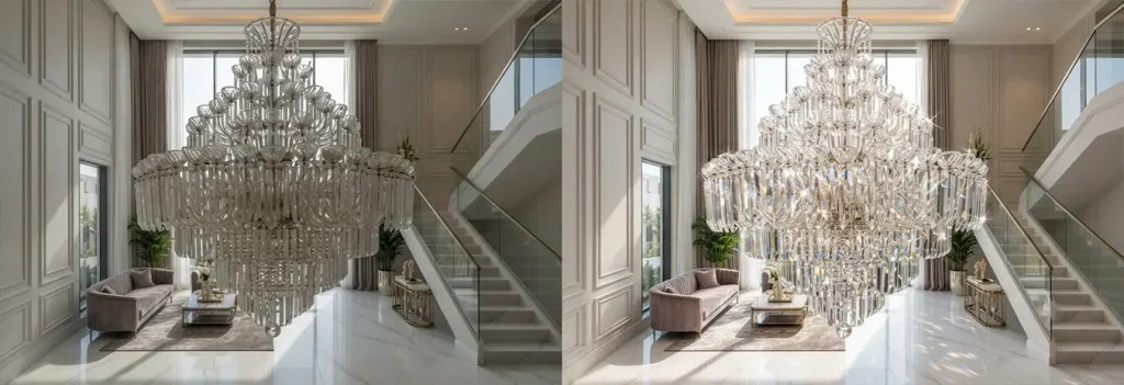Chandelier Cleaning in Dubai