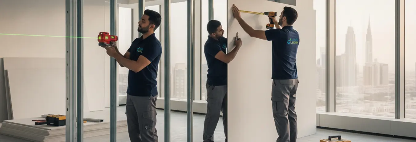 How to Install Gypsum Board Partition