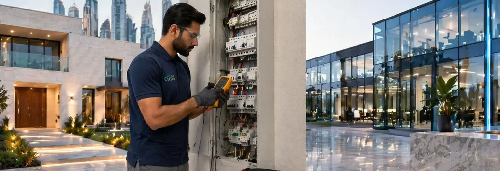 Villa and Commercial Office Electrician