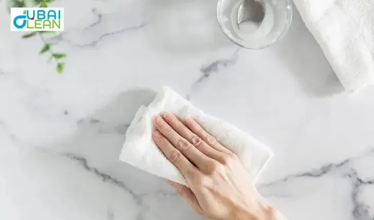 marble cleaning with hydrogen peroxide