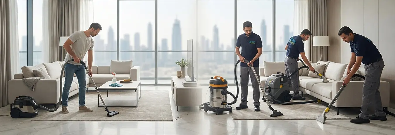 DIY cleaning vs professional deep cleaning