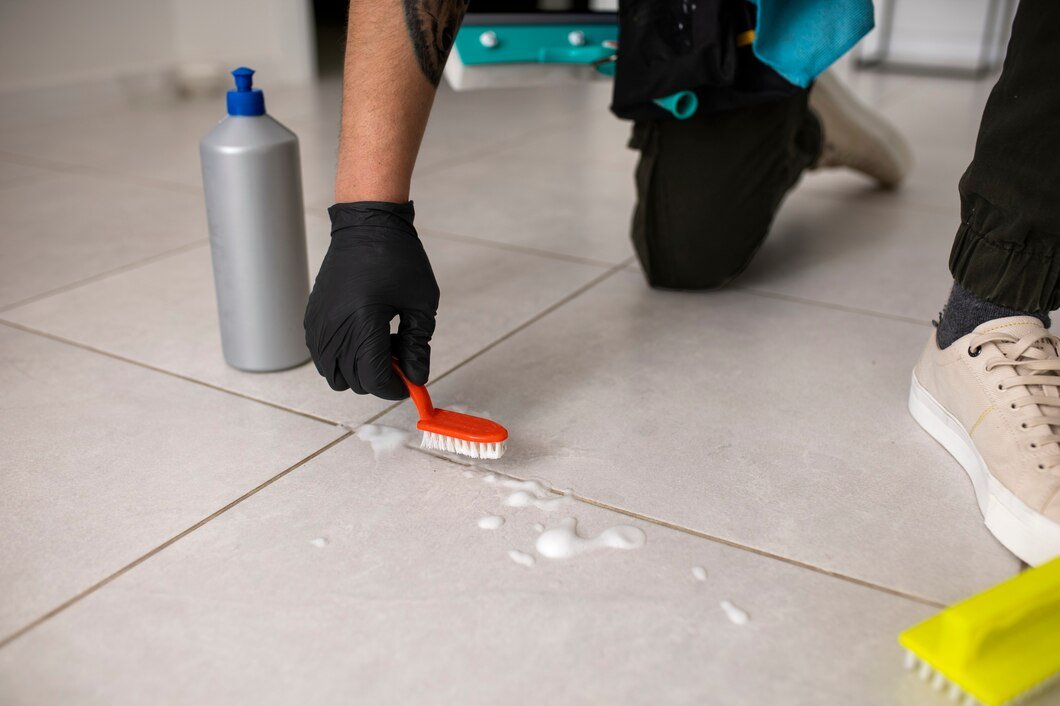 professional grout cleaning