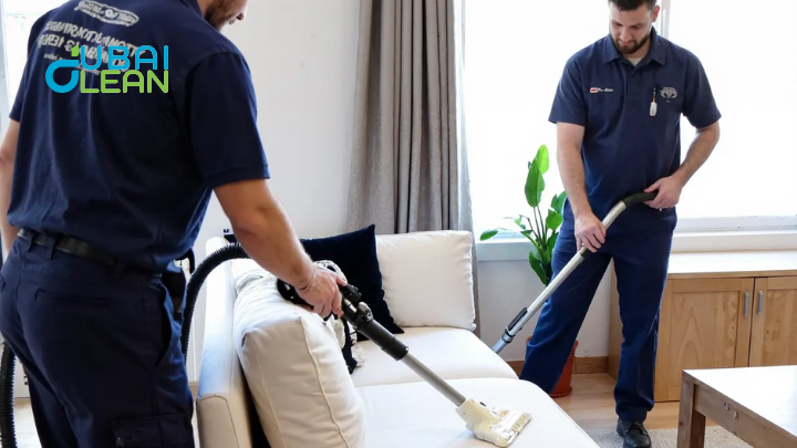 couch professionally cleaned