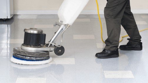 vinyl-floor-cleaning