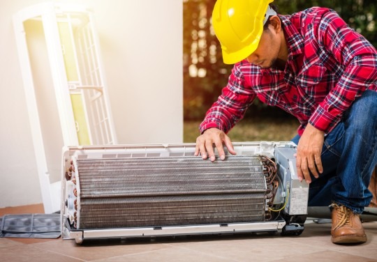 AC Coil Cleaning Brush