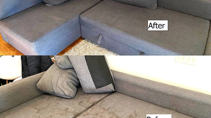 how to deep clean a couch
