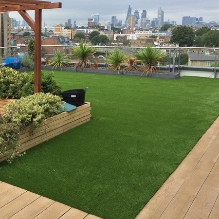 terrace artificial grass