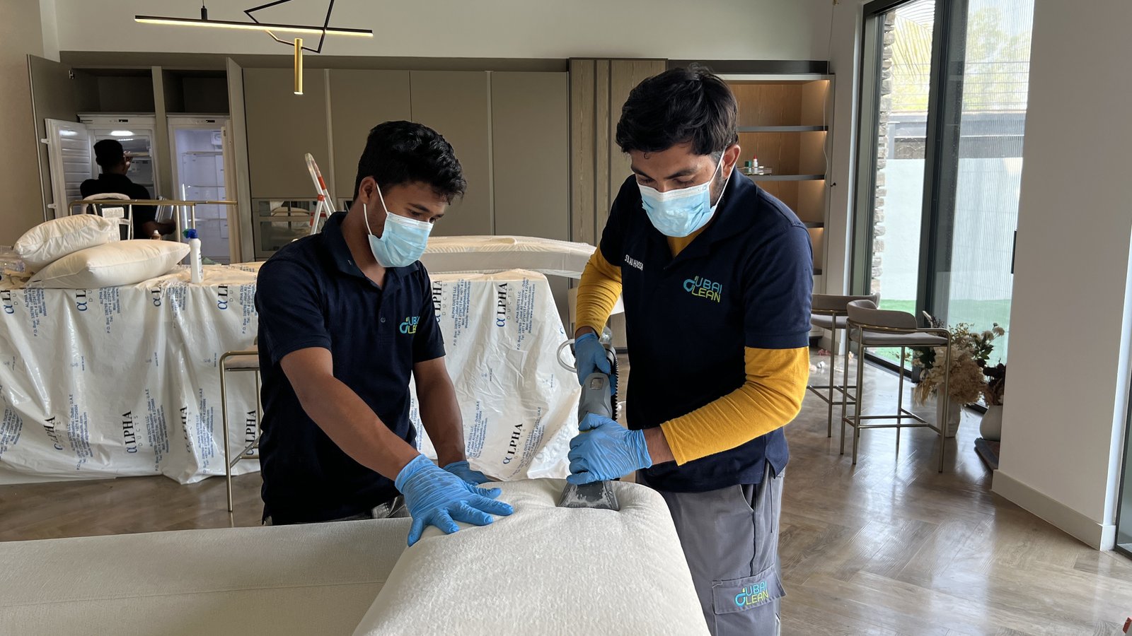 professional couch cleaning