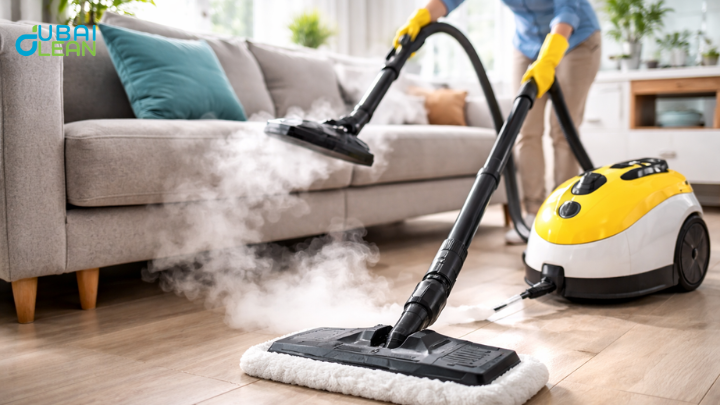 home regular steam cleaning