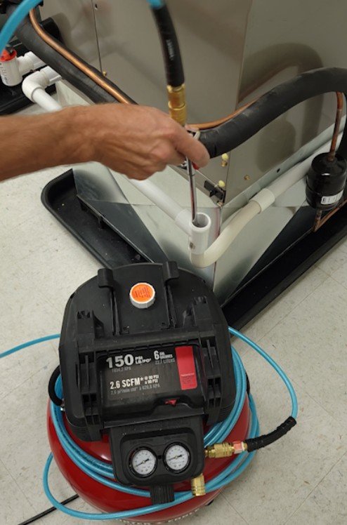 ac drain line cleaning