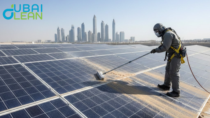 solar panel cleaning