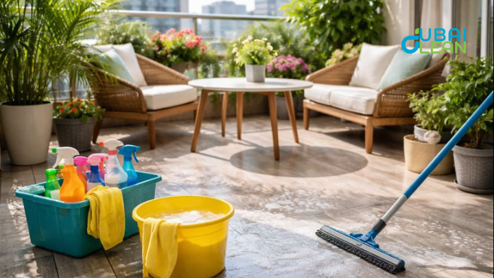 Balcony deep cleaner