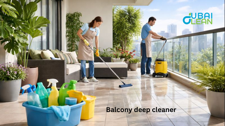 Balcony deep cleaner