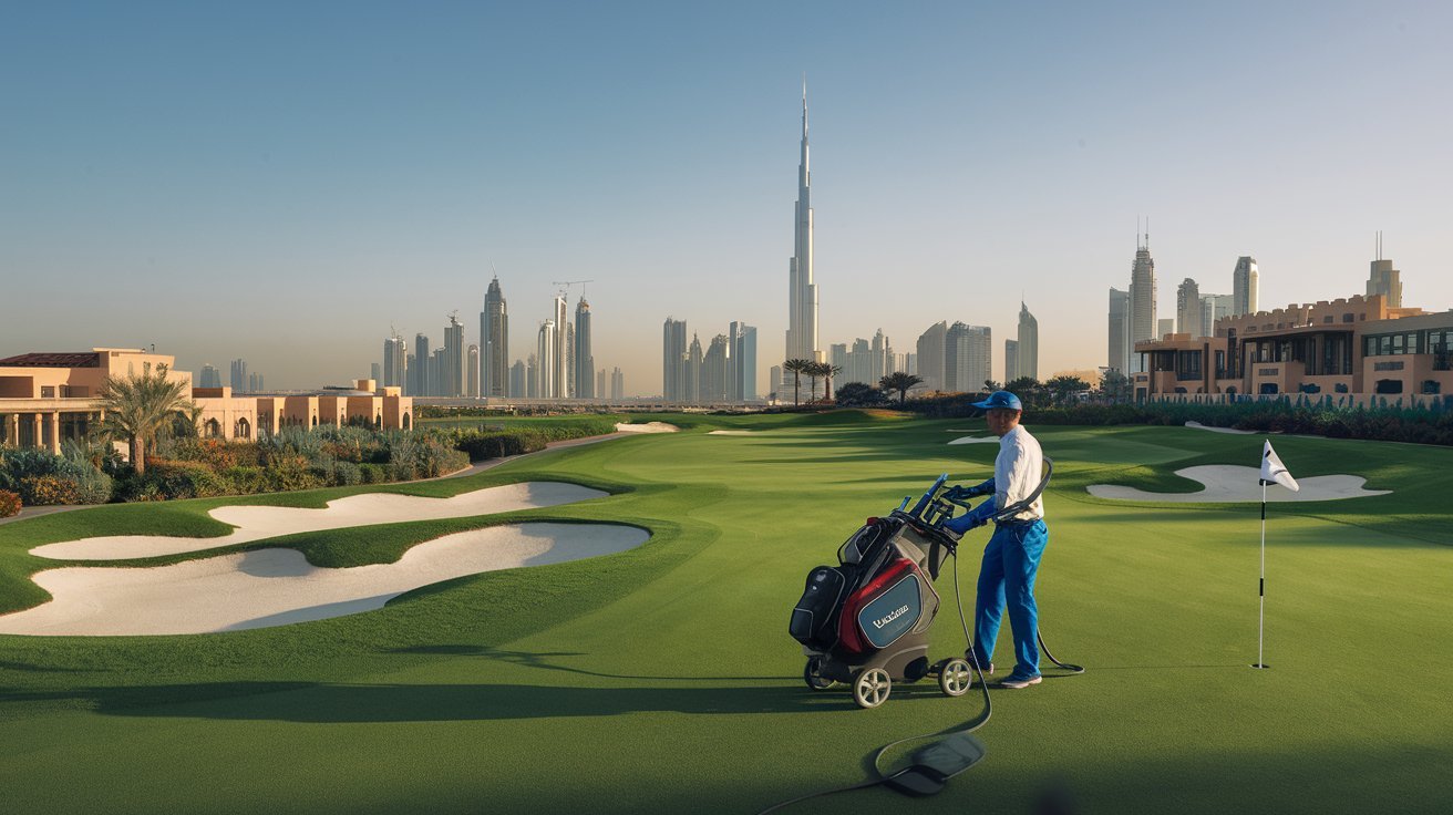 تنظيف مضارب الجولف (2)