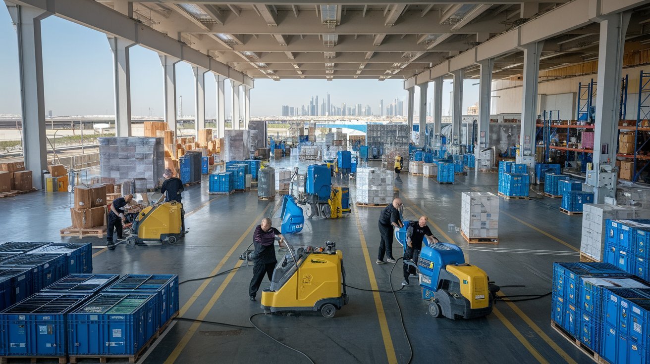 تنظيف المستودعات (1)