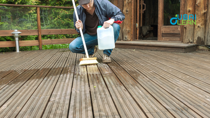 Balcony Wooden Floors in Dubai