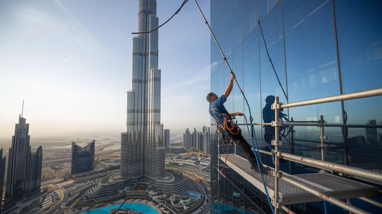 The Best Building Glass Cleaning Company in Dubai