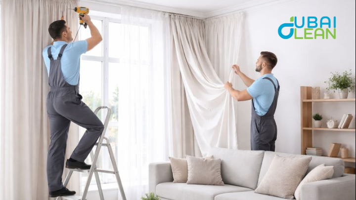 Curtain Installation Services in Abu Dhabi