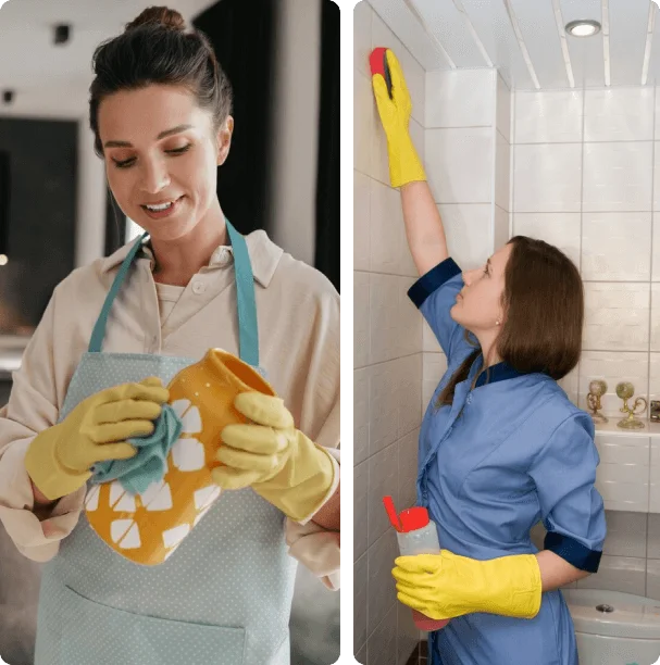 خادمات بدوام جزئي في دبي