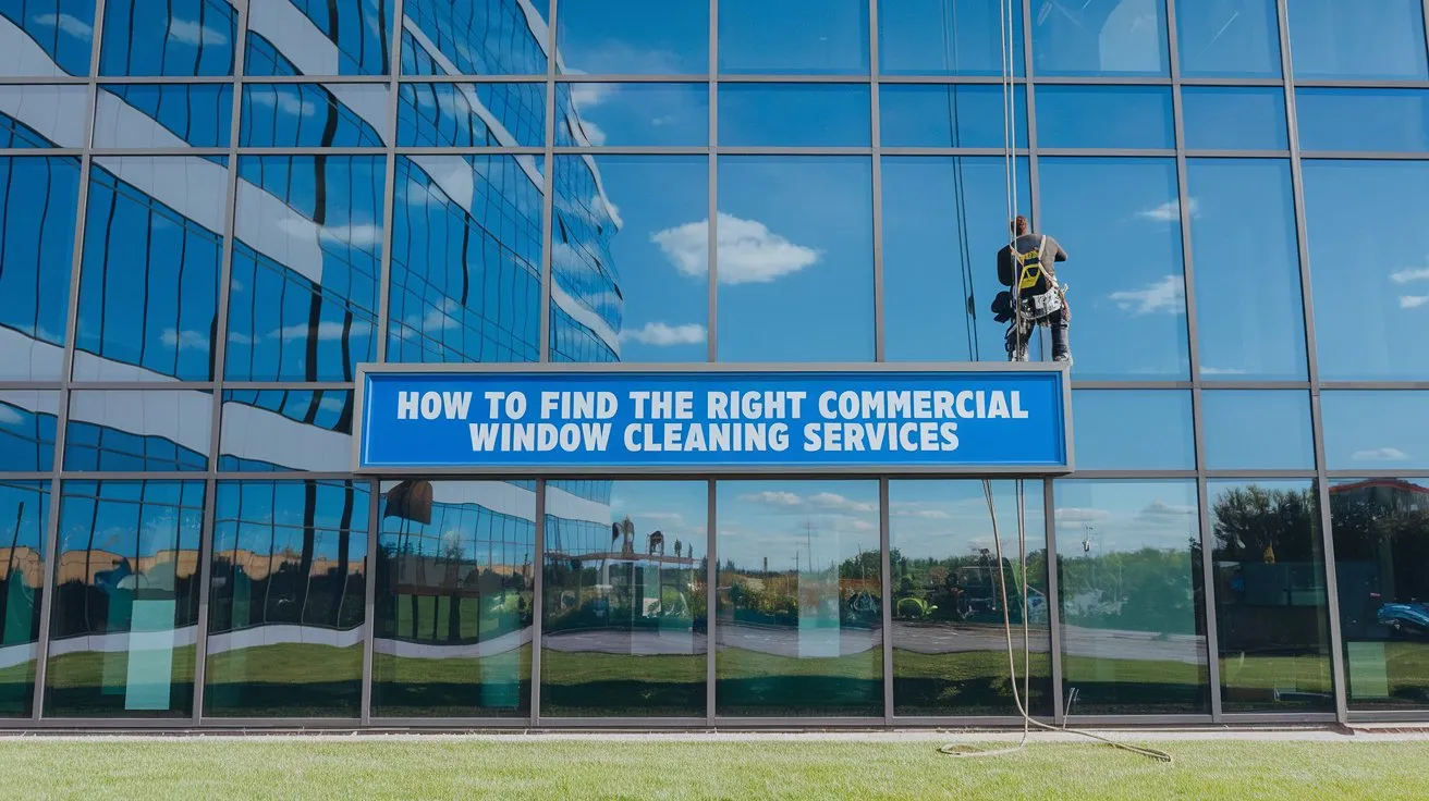 How to Find the Right Commercial Window Cleaning Services?