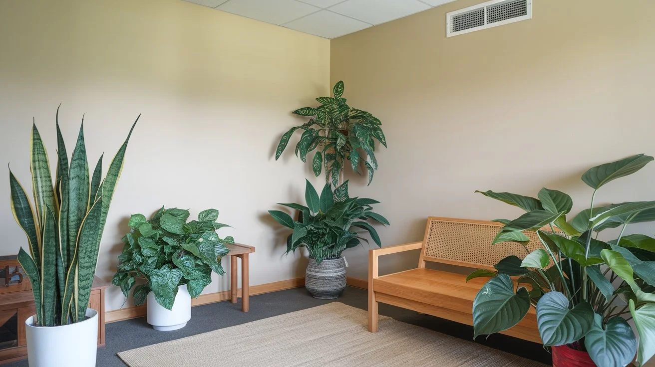 مطبخ نظيف ولامع تم إنجازه باستخدام ممارسات التنظيف المستدامة، مع عرض الفوائد الخفية للطرق الصديقة للبيئة