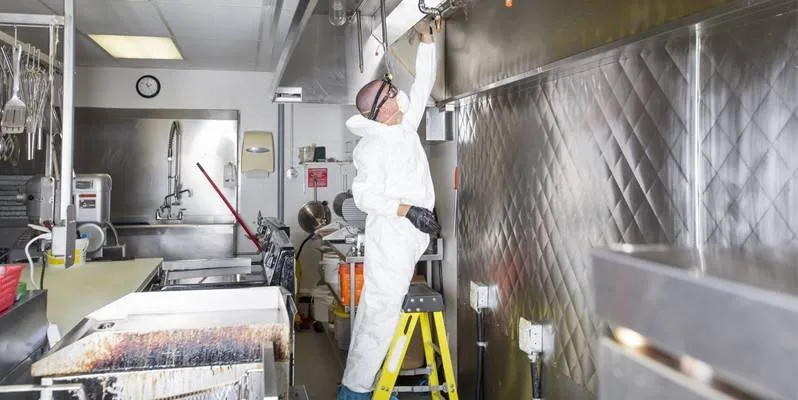 Commercial Kitchen hood cleaning service 