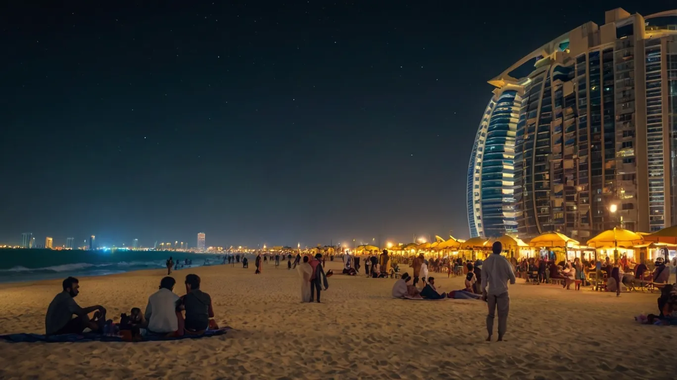 best night beaches in dubai 247 open beaches, jumeirah, marina & more (1)