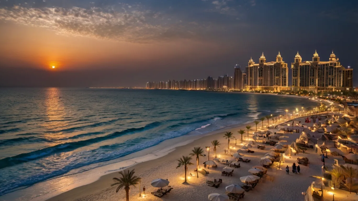 Best Time to Visit Dubai Beaches at Night - Ideal Months, Days, and Hours