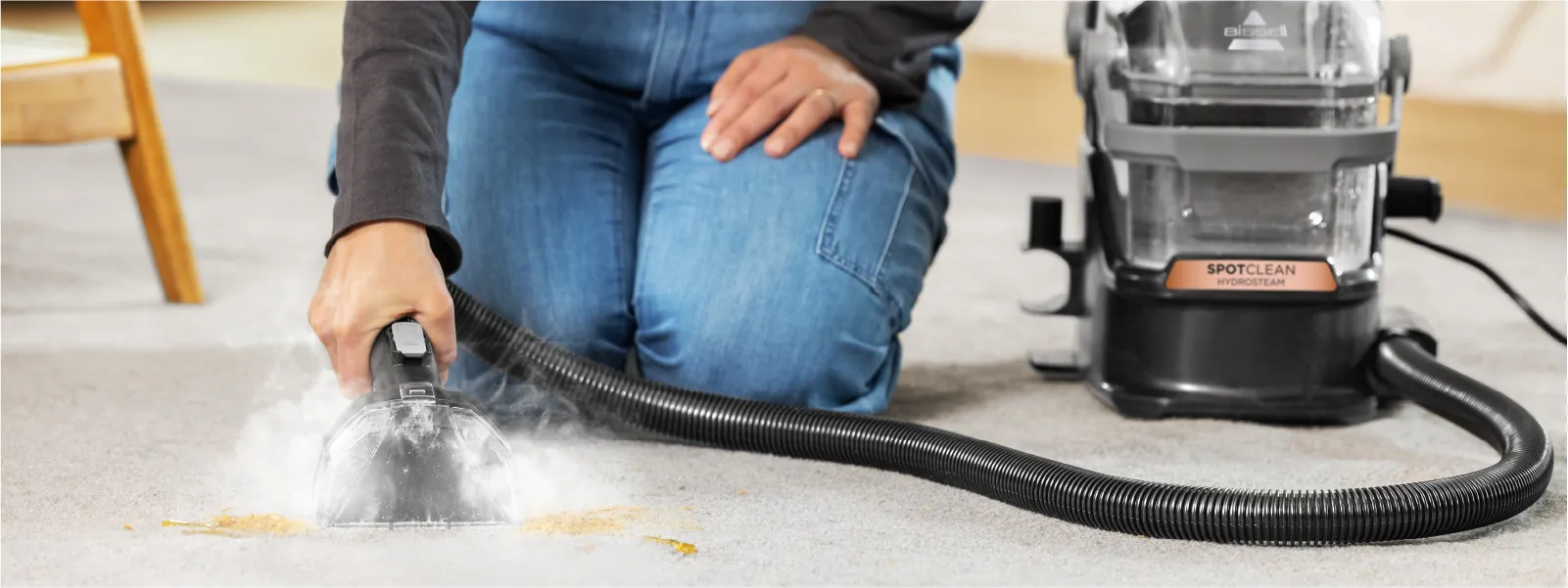 how to use bissell carpet cleaner