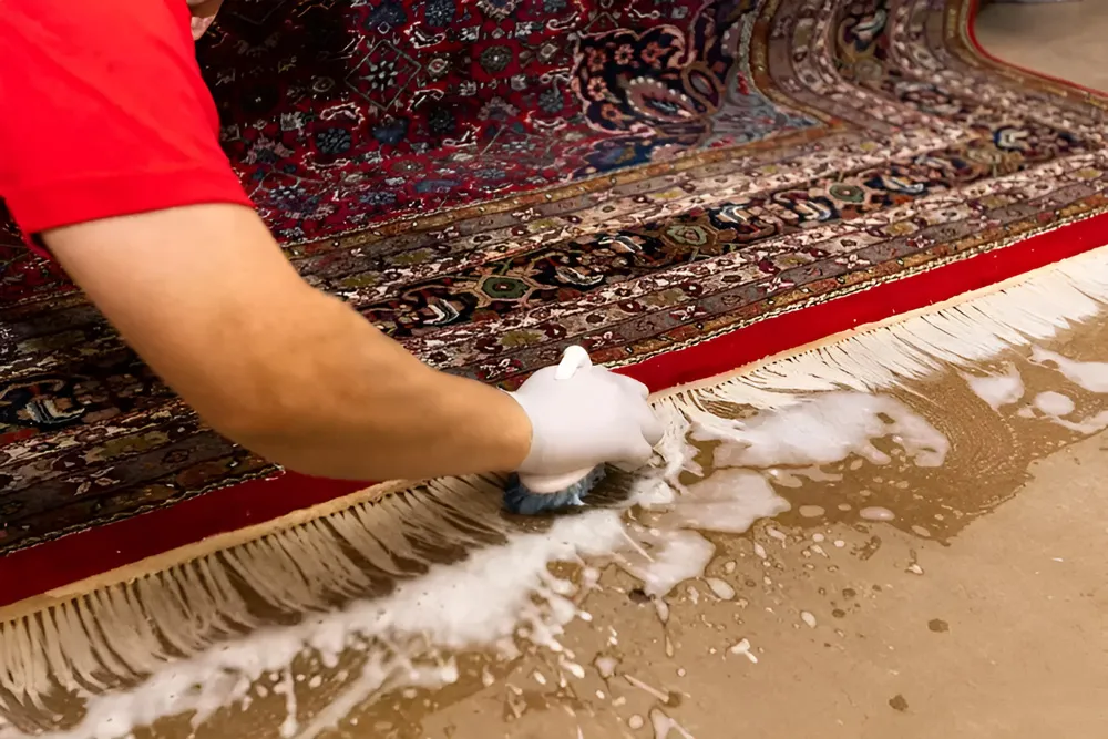 oriental rug cleaning solution