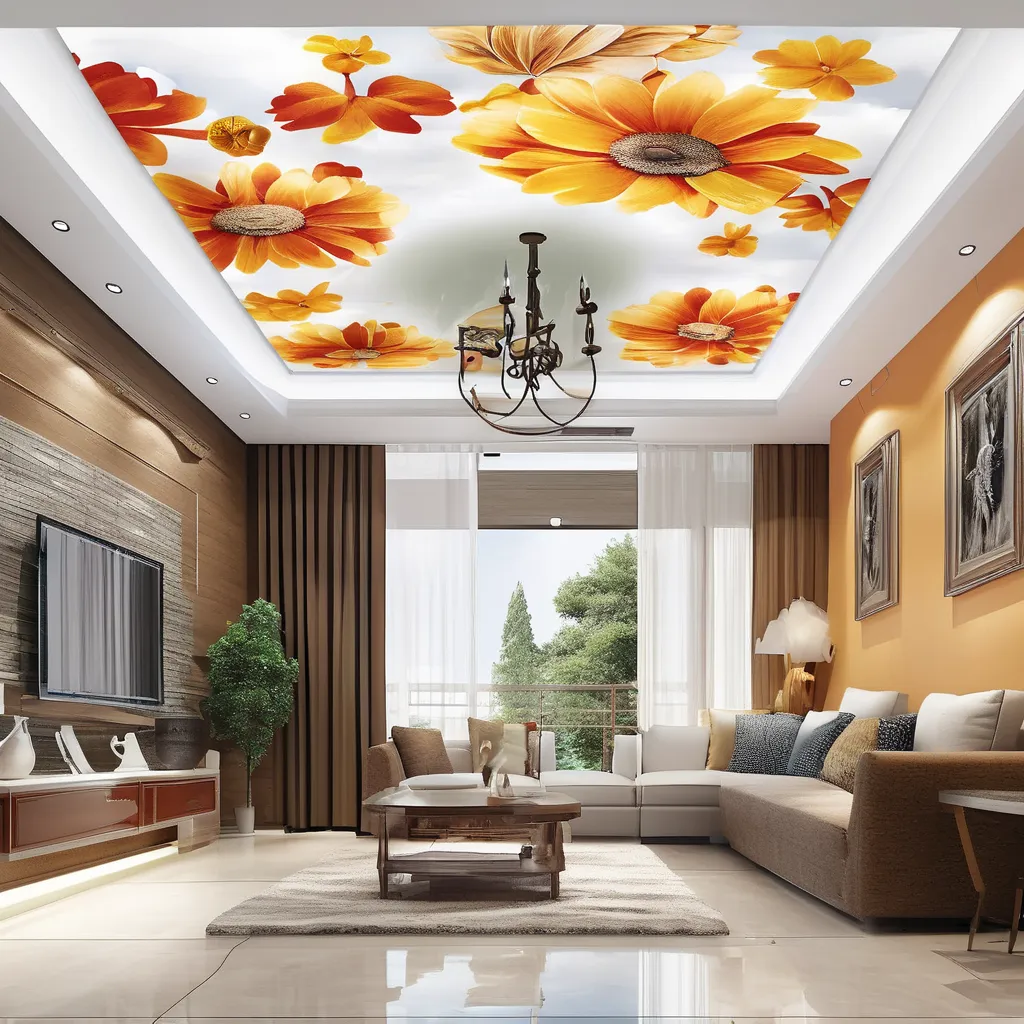 Amazing Floral Designs of ceilings
