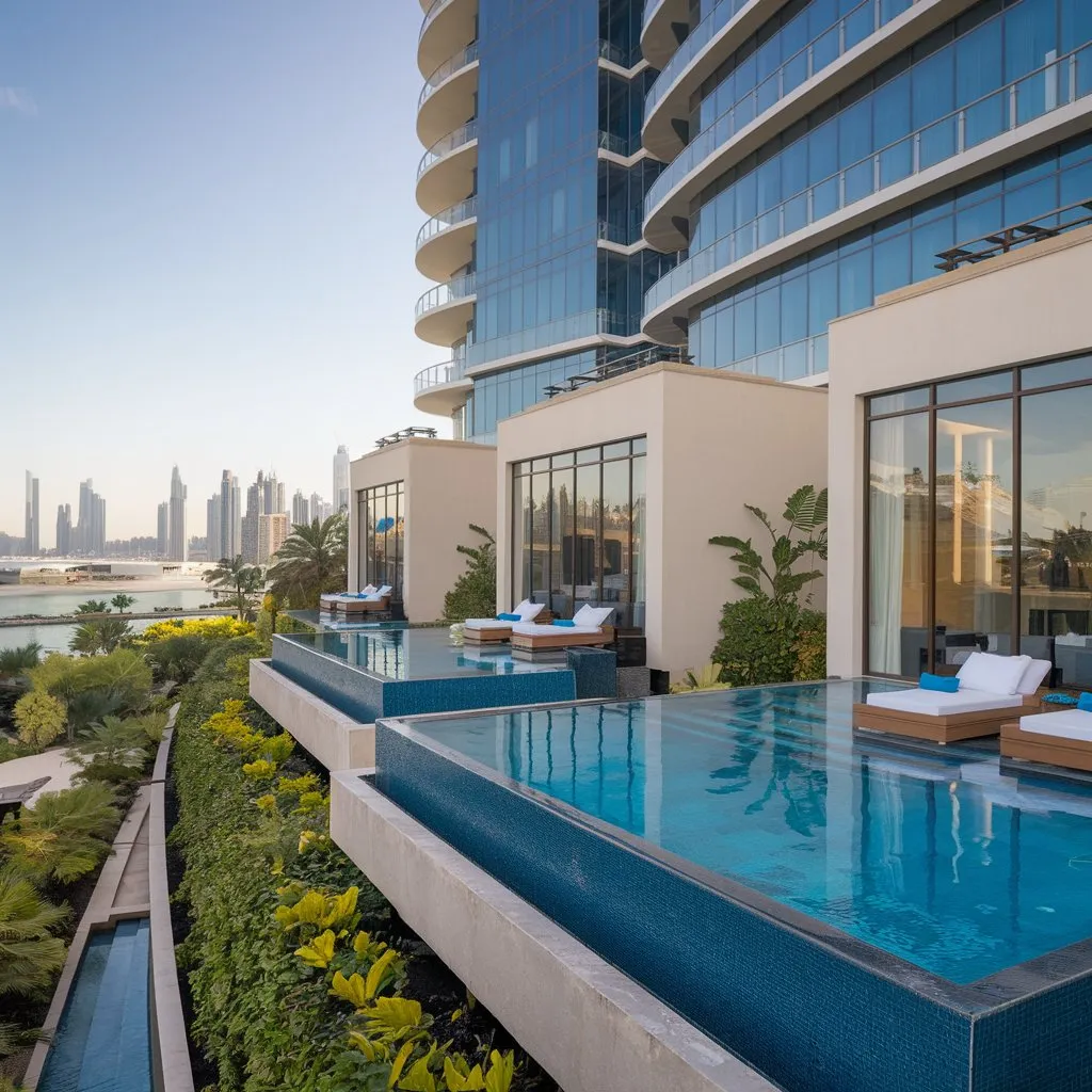 hotels with private pools in dubai (1)