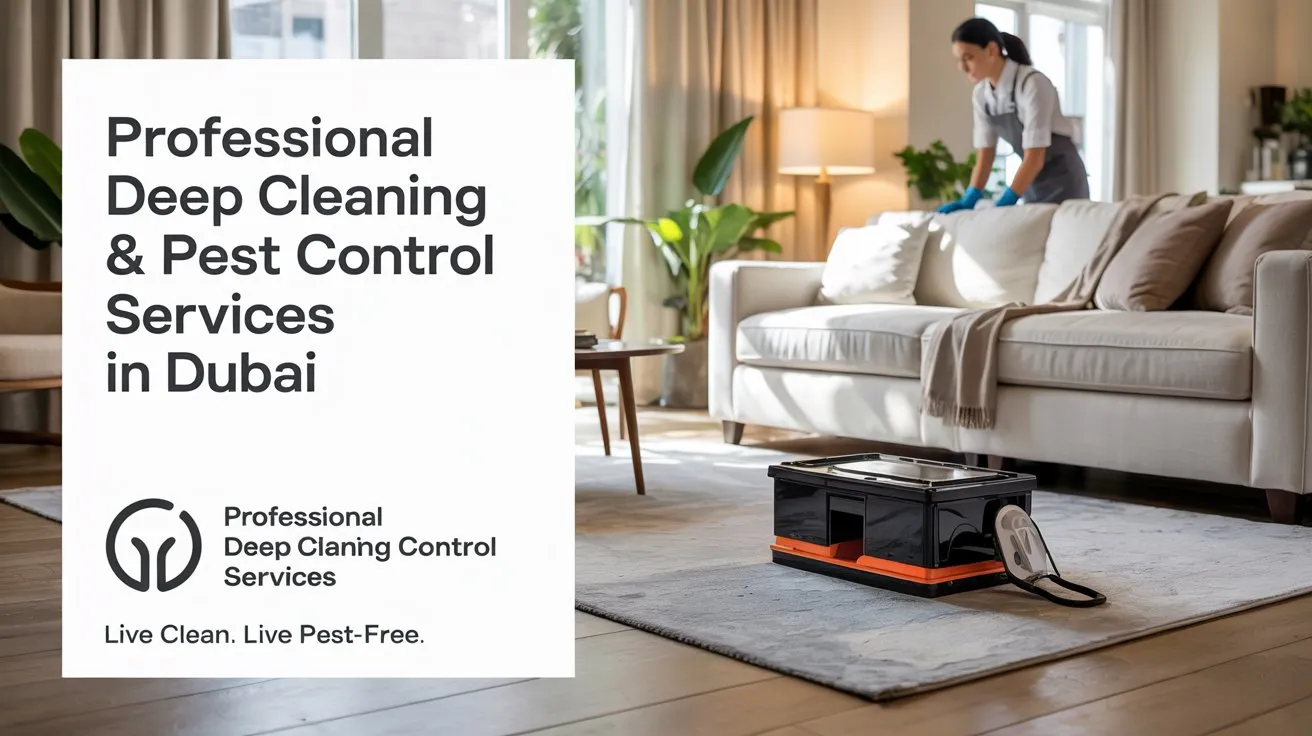 professional deep cleaning & pest control services in dubai
