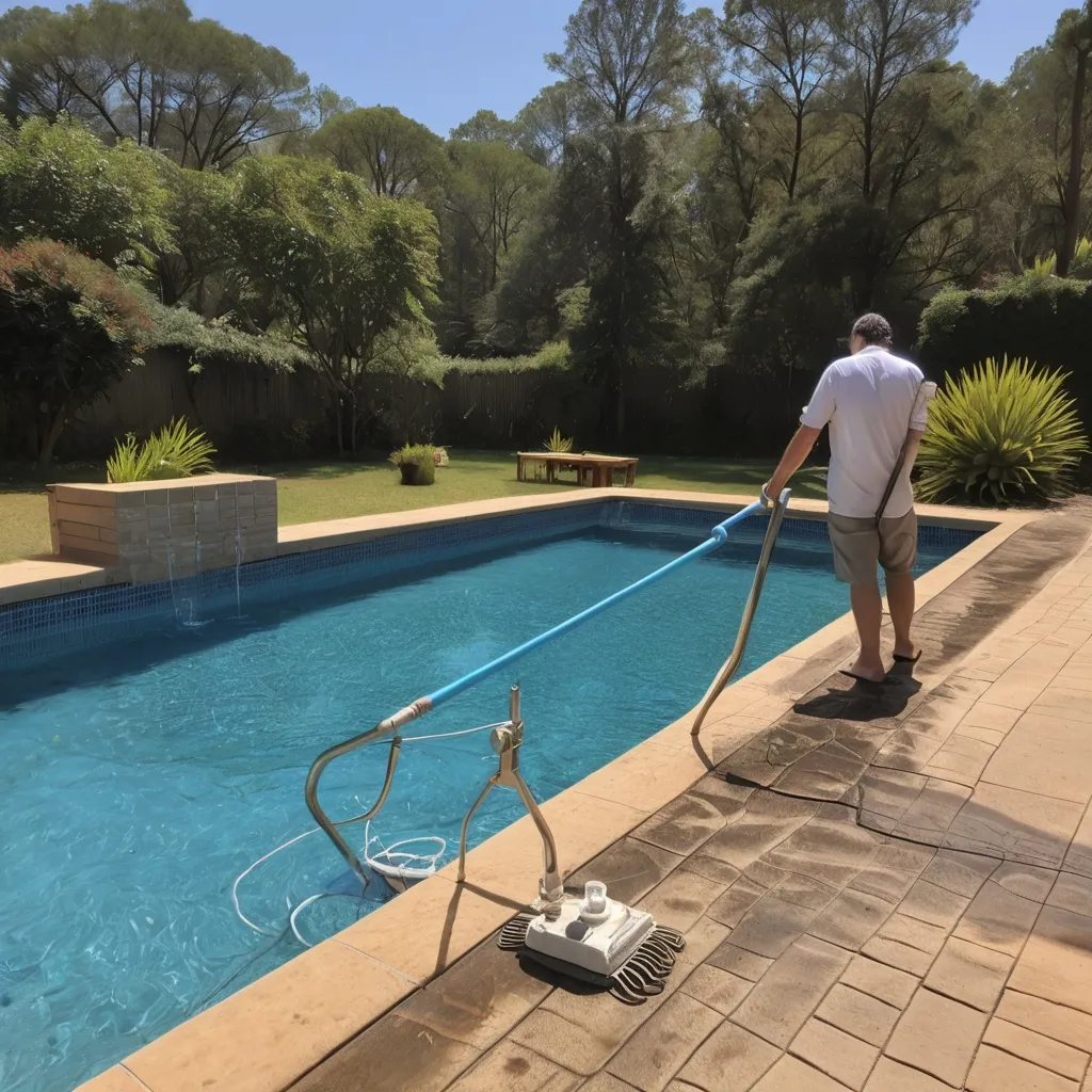 Swimming Pool Deep Cleaning